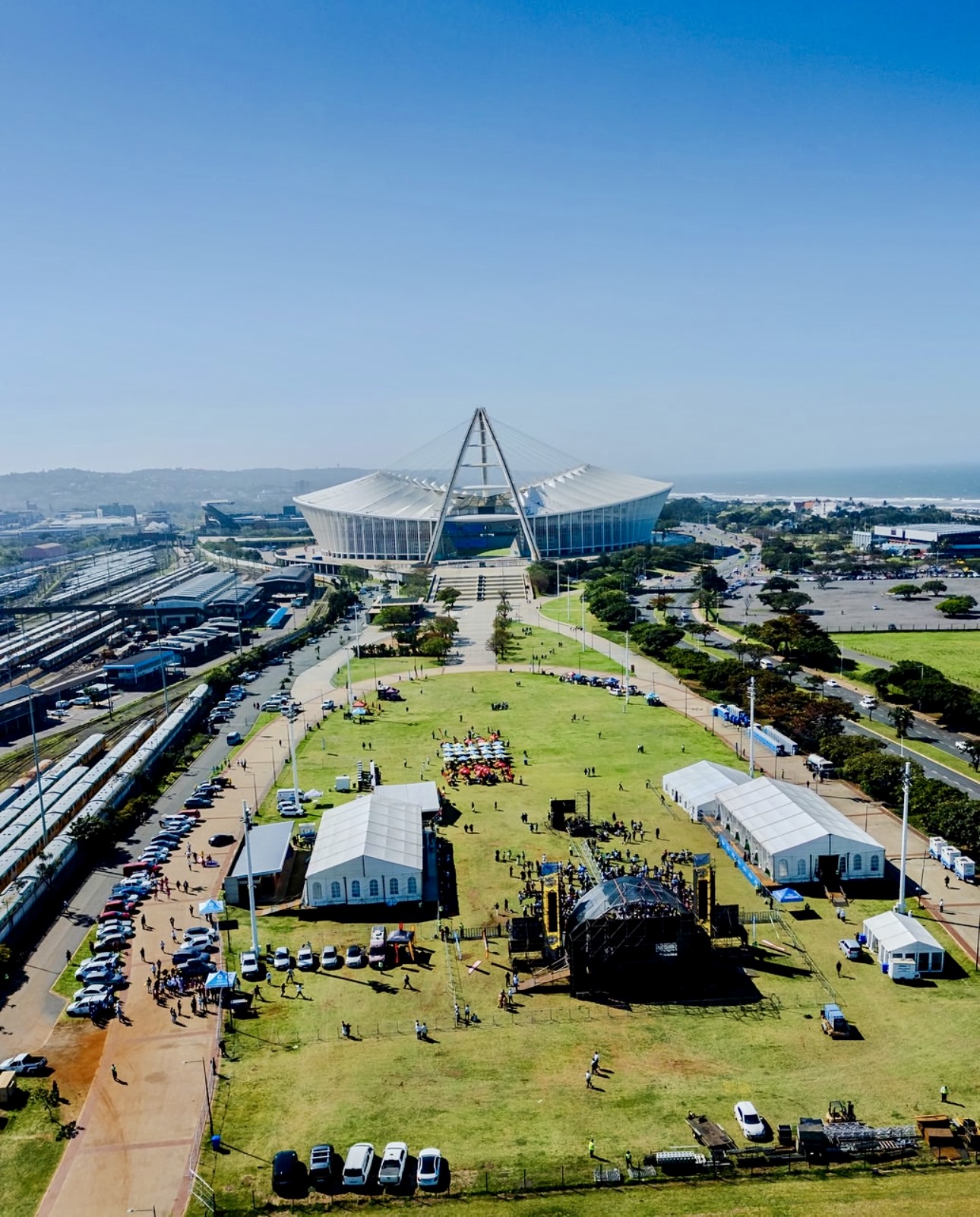 View from an event venue